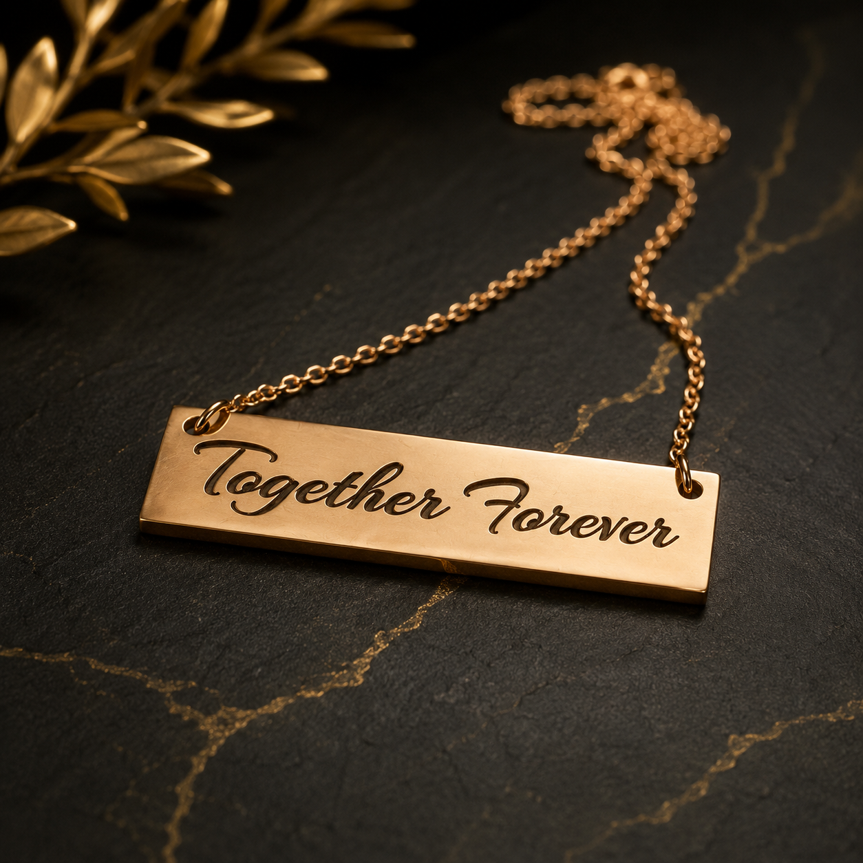 Custom engraved jewelry keepsake